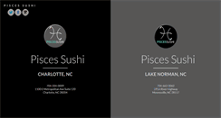 Desktop Screenshot of piscessushi.com